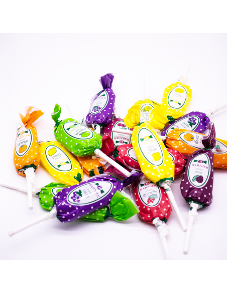 Sucettes fruitées