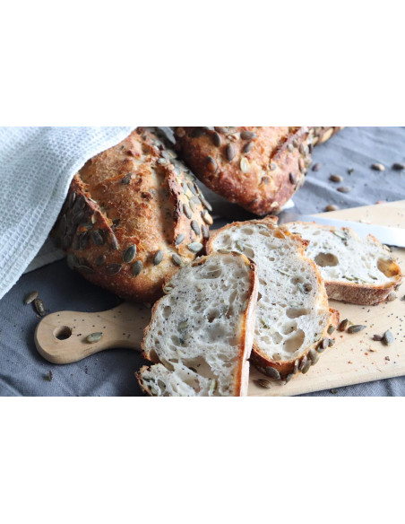 Pain courge tournesol