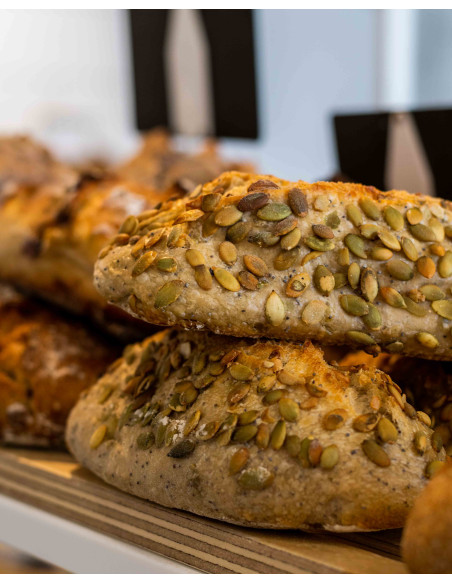 Pain courge tournesol