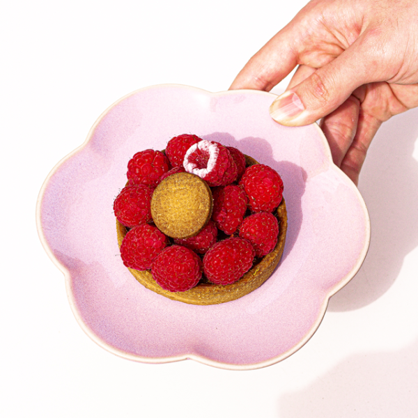 Tartelette aux framboises