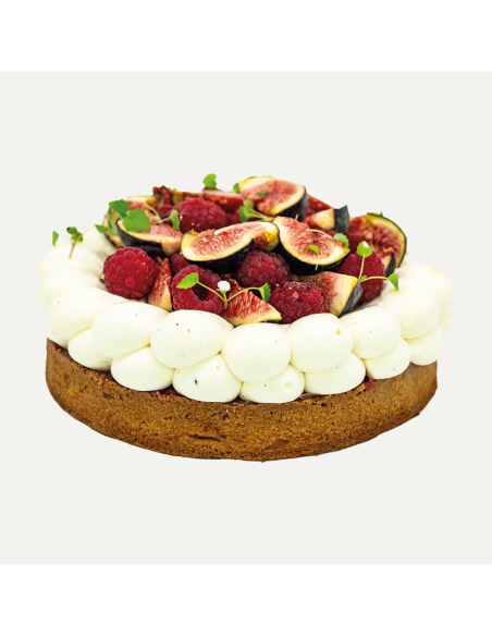 Tarte figue framboise