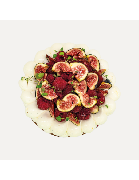 Tarte figue framboise