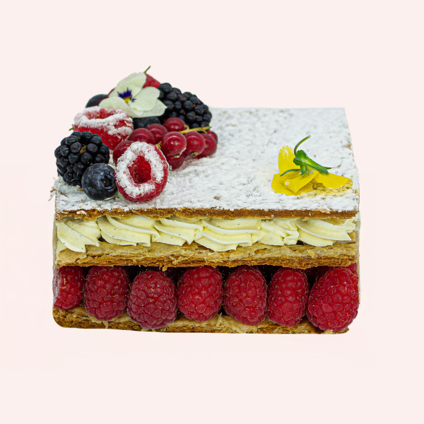 Millefeuille framboise