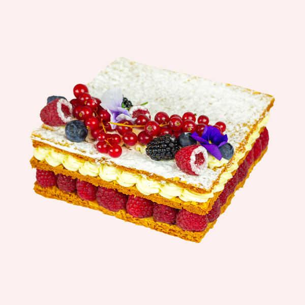 Millefeuille framboise