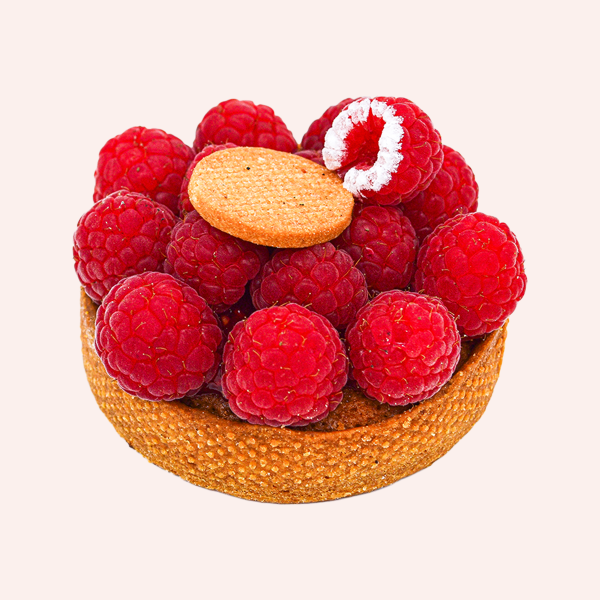 Tartelette aux framboises