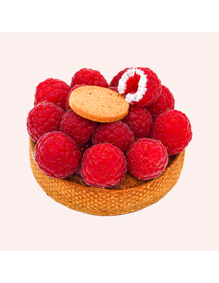 Tartelette aux framboises