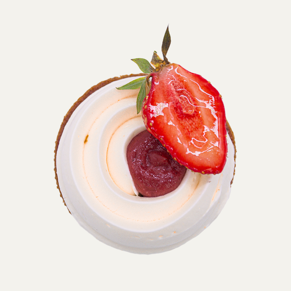 Tartelette fraise basilic